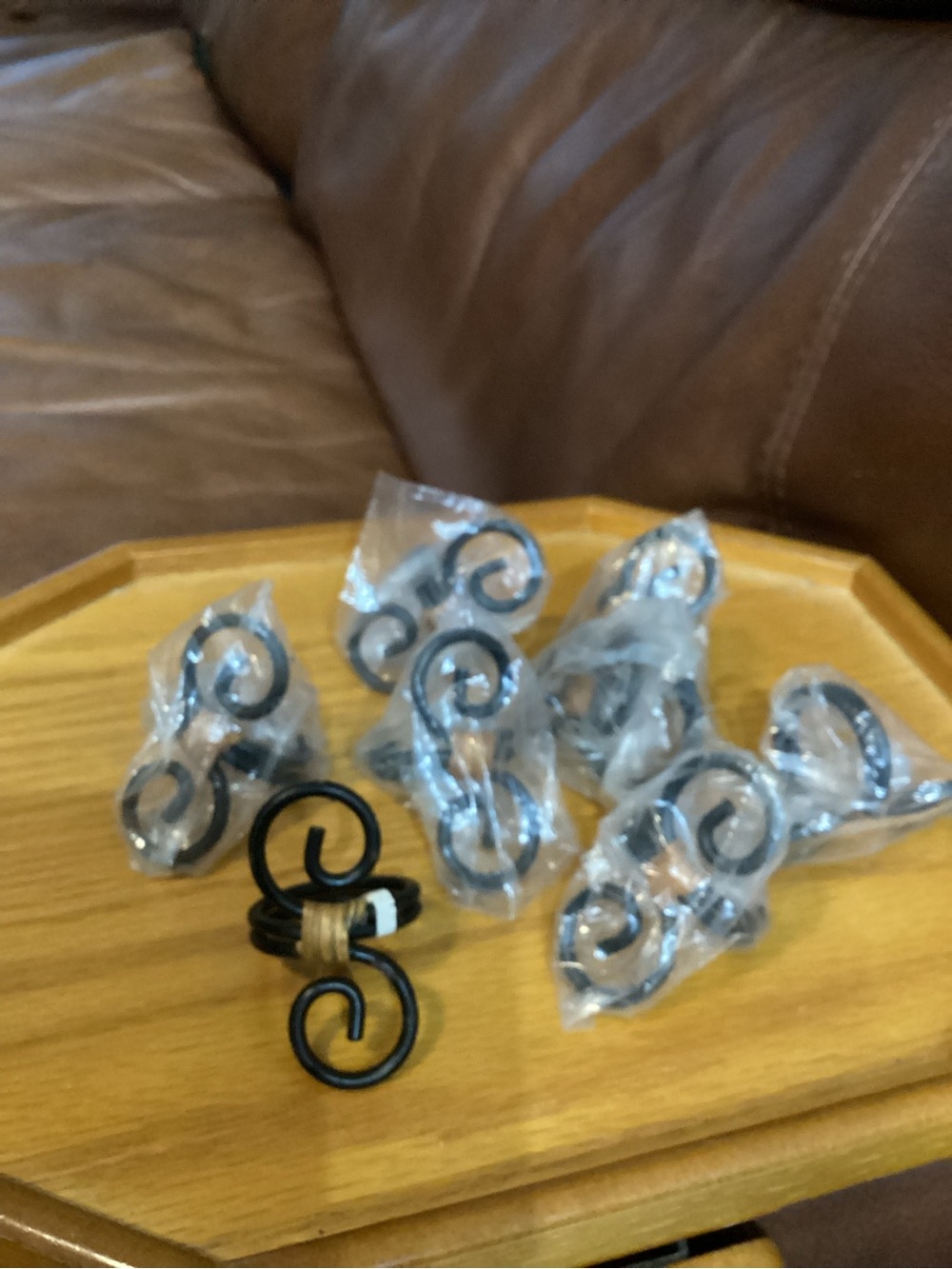 Decorative Black Metal Wall Hooks - Home Wall Decor